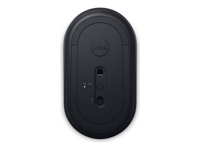 Dell Silent Mouse MS355 - Mouse - right and left-handed - optical LED - 3 buttons - wireless - 2.4 GHz, Bluetooth 5.1 LE - USB wireless receiver - black - with 3 years Advanced Exchange Service