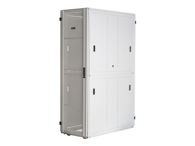 Panduit FlexFusion XGL Series - Rack cabinet - 800 x 1200 - white, RAL 9003 - 48U - 19\"