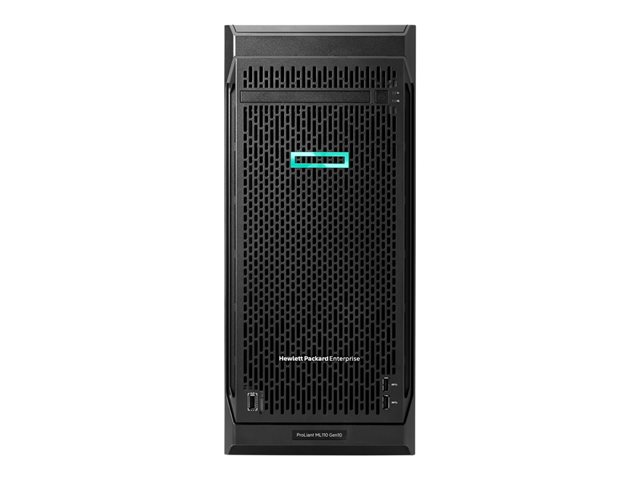 HPE ProLiant ML110 Gen10 Performance - Server - tower 4.5U - 1-way - 1 x Xeon Silver 4208 / up to 3.2 GHz - RAM 16 GB - SATA - hot-swap 3.5\" bay(s) - no HDD - Gigabit Ethernet - no OS - monitor: none