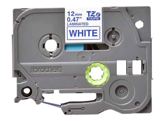 Brother TZe-233 - Blue on white - Roll (1.2 cm x 8 m) 1 cassette(s) laminated tape - for Brother PT-P750, P950, P-Touch PT-E310, P-Touch Cube PT-P300, P-Touch Cube Pro PT-P910
