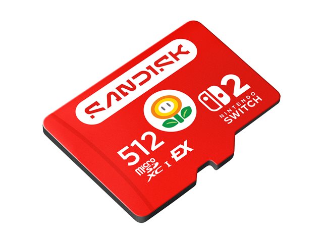 Express microSD Nintendo PCIe 512GB