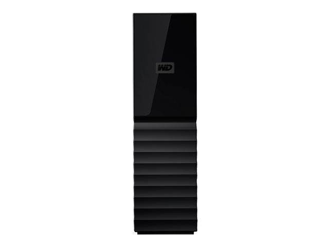 WD My Book WDBBGB0080HBK - Hard drive - encrypted - 8 TB - external (desktop) - USB 3.0 - 256-bit AES - black