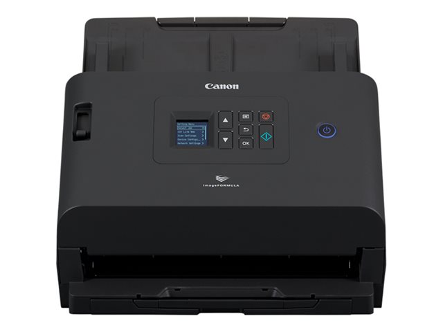 Canon imageFORMULA DR-S250N - Document scanner - Contact Image Sensor (CIS) - Duplex - 216 x 5588 mm - 600 dpi x 600 dpi - up to 50 ppm (mono) / up to 50 ppm (colour) - ADF (60 sheets) - up to 6000 scans per day - USB 3.2 Gen 1, Gigabit LAN