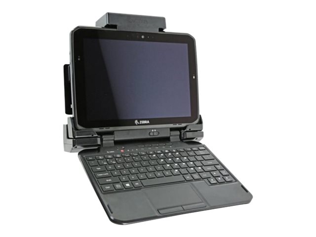 ET8X VEHICLE DOCK SOLUTION. TOP CLAMP. BARREL LOCK WITH 2 KEYS. 7 PORT EXP MODULE PWR MODULE AND 12V CLA CABLE.