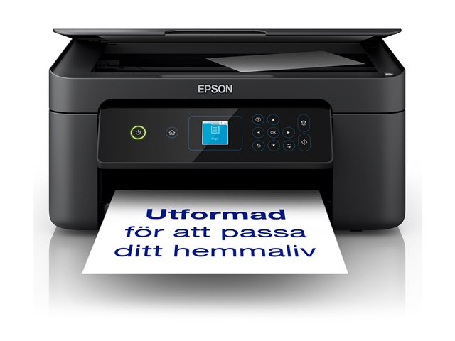 Epson Expression Home XP-3205 - Multifunction printer - colour - ink-jet - A4/Legal (media) - up to 10 ppm (printing) - 100 sheets - USB, Wi-Fi - black