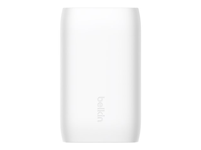 Belkin BoostCharge - Power adapter - PPS technology - 67 Watt - 3.25 A - PD 3.0, Power Delivery 3.1 - 3 output connectors (24 pin USB-C) - white