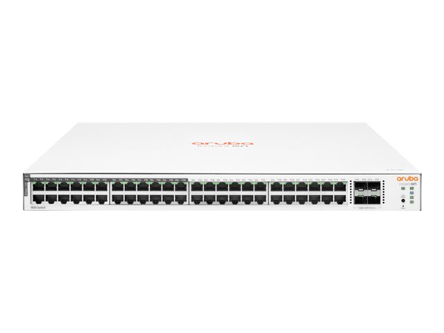 HPE Networking Instant On 1830 48G 24p Class4 PoE 4SFP 370W Switch - Switch - smart - 24 x 10/100/1000 + 24 x 10/100/1000 (PoE+) + 4 x Gigabit SFP - desktop, rack-mountable - PoE+ (370 W)