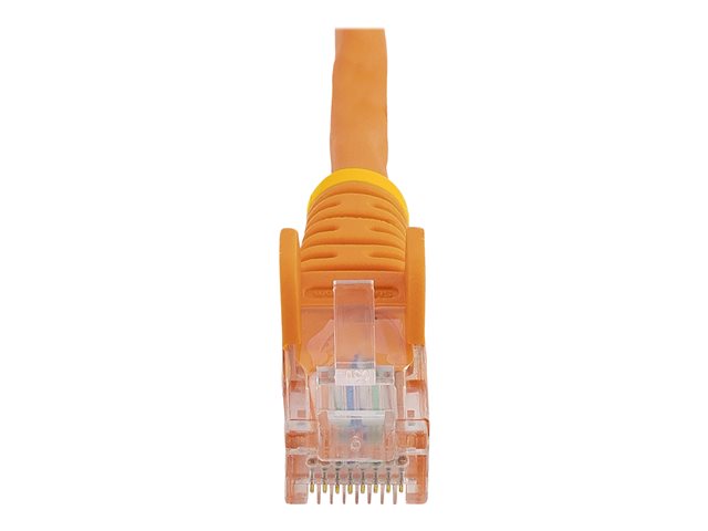 StarTech.com CAT5e Cable - 10 m Orange Ethernet Cable - Snagless - CAT5e Patch Cord - CAT5e UTP Cable - RJ45 Network Cable - Patch cable - RJ-45 (M) to RJ-45 (M) - 10 m - UTP - CAT 5e - stranded, snagless - orange