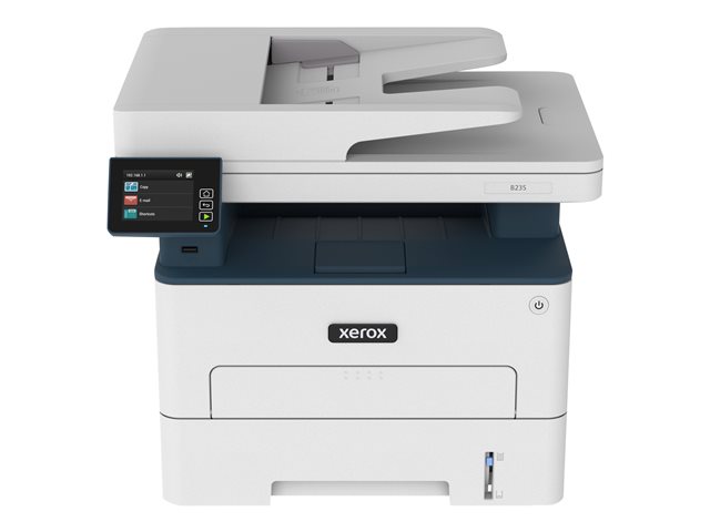 Xerox B235 - Multifunction printer - B/W - laser - A4/Legal (media) - up to 34 ppm (printing) - 250 sheets - 33.6 Kbps - USB 2.0, LAN, Wi-Fi(n), USB 2.0 host - Green World Alliance return programme