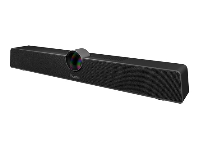 iiyama UC CAM120ULB - Conference camera - pan / zoom - colour - 12 MP - audio - USB-C