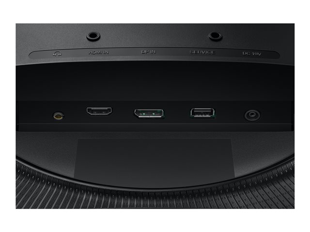 Samsung Odyssey G5 S27CG552EU - G55C Series - LED monitor - gaming - curved - 27\" - 2560 x 1440 QHD @ 165 Hz - VA - 300 cd/m² - 2500:1 - HDR10 - 1 ms - HDMI, DisplayPort - black
