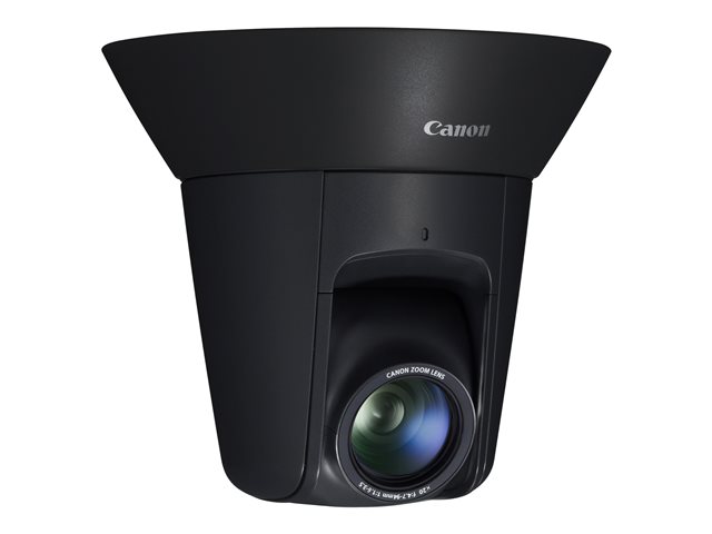 Canon VB-M44B - Network surveillance camera - PTZ - colour (Day&Night) - 1.3 MP - 1280 x 960 - motorized - audio - LAN 10/100 - H.264, MJPEG - DC 12 V / AC 24 V / PoE Plus