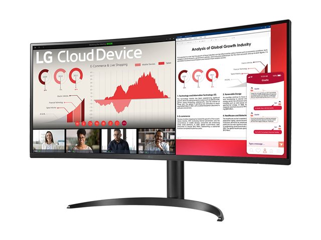 LG 34CR651W-BP - Thin client - all-in-one 1 x Pentium Silver N6005 / up to 3.3 GHz - RAM 8 GB - SSD 256 GB - UHD Graphics - IEEE 802.11ax (Wi-Fi 6), Gigabit Ethernet - Win 10 IoT Enterprise LTSC - monitor: LED 34\" 3440 x 1440 (WQHD) @ 75 Hz - black