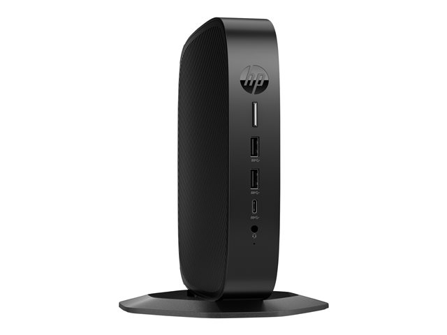 HP Elite t655 - Thin client - SFF 1 x Ryzen Embedded R2314 / up to 3.5 GHz - RAM 8 GB - flash 64 GB - eMMC - Radeon Graphics - Gigabit Ethernet - IGEL OS - monitor: none - keyboard: Swiss