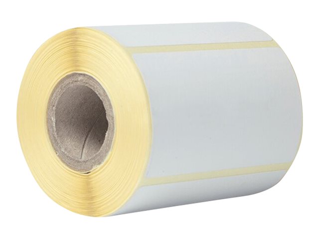 Brother - White - 76 x 44 mm 3200 label(s) (8 roll(s) x 400) die cut labels - for Brother TD-4410D, TD-4420DN, TD-4520DN, TD-4550DNWB, RuggedJet RJ-3150