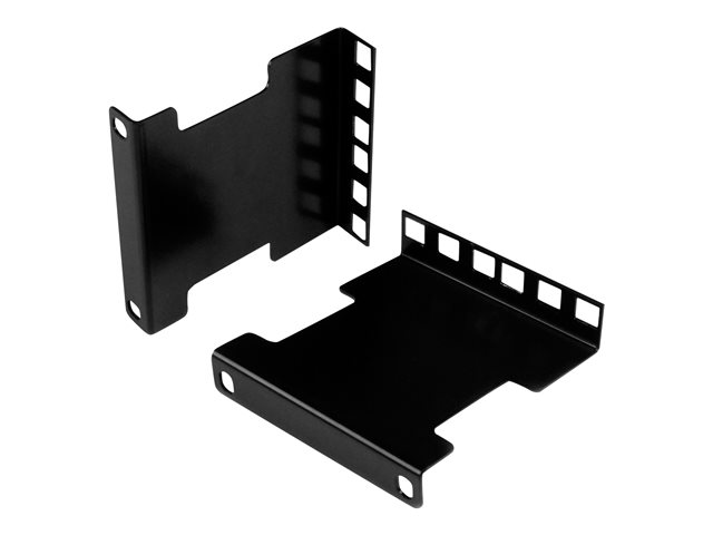 StarTech.com Server Rack Depth Extender - 2U - 4in / 10 cm - TAA Compliant - Recessed Rack Adapter - Rack Mount Adapter Kit - Network Rack Extender - Rack rail adapter - 2U