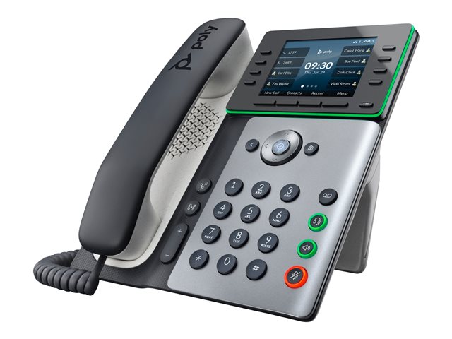 Poly Edge E320 IP Phone and PoE-enabled - Replaces Poly SKU 2200-87000-025