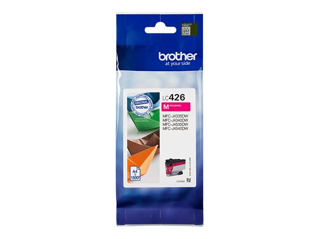 Brother LC426M - High Yield - magenta - original - ink cartridge - for Brother MFC-J4335, MFC-J4340, MFC-J4535, MFC-J4540