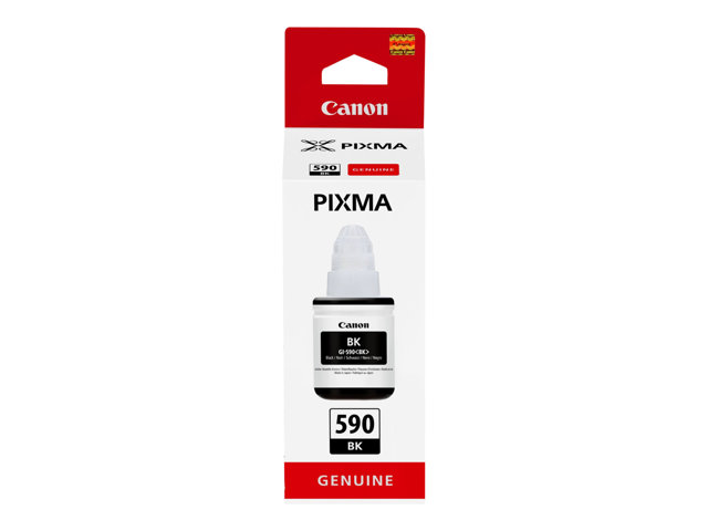 Canon GI 590 BK - 135 ml - black - original - ink refill - for PIXMA G1500, G1501, G1510, G2500, G2501, G2510, G3500, G3501, G3510, G4410, G4500, G4511