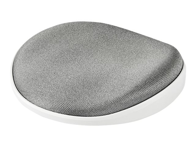 StarTech.com Wrist Rest - Ergonomic Desk Wrist Pad - Sliding Wrist Rest for Mouse - Silver Fabric - Office Wrist Support (ROLWRSTRST) - Wrist rest - TAA Compliant