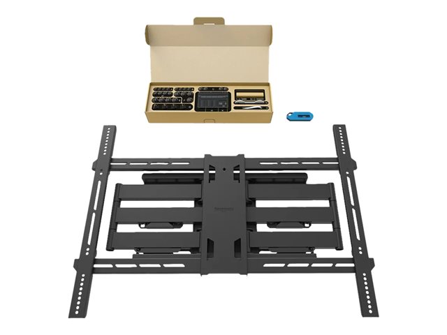 Neomounts WL40S-950BL18 - Mounting kit (wall mount) - heavy-duty - for flat panel - full motion - black - screen size: 55\"-110\"