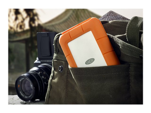 LaCie Rugged RAID STFA4000400 - Hard drive - 4 TB - external (portable) - USB 3.0 / Thunderbolt
