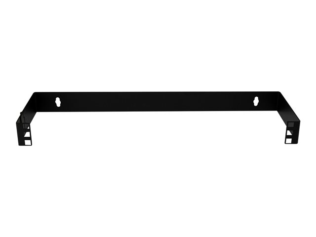 StarTech.com 1U Hinged Wall Mount Patch Panel Bracket - 4 inch Deep - 19\" Patch Panel Swing Rack for Shallow Network Equipment- 17lbs (WALLMOUNTH1) - Wall mount bracket - 1U - 19\" - for P/N: PANEL4524