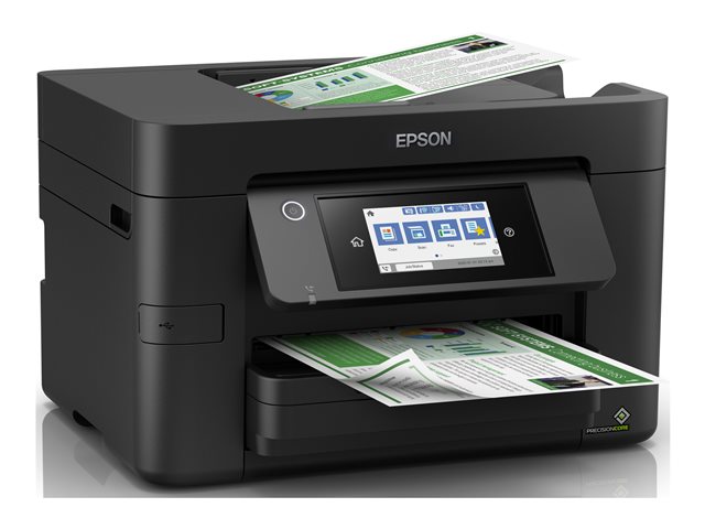 Epson WorkForce Pro WF-4825DWF - Multifunction printer - colour - ink-jet - A4 (210 x 297 mm) (original) - A4/Legal (media) - up to 25 ppm (printing) - 250 sheets - 33.6 Kbps - USB 2.0, LAN, Wi-Fi(n), USB host