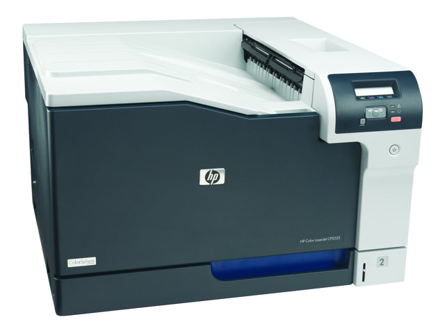 HP Color LaserJet Professional CP5225n - Printer - colour - laser - A3 - 600 dpi - up to 20 ppm (mono) / up to 20 ppm (colour) - capacity: 350 sheets - USB, LAN