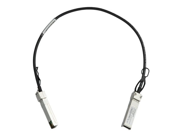 StarTech.com Cisco SFP-H10GB-CU0-5M Compatible 0.5m 10G SFP+ to SFP+ Direct Attach Cable Twinax, 10GbE SFP+ Copper DAC 10Gbps Low Power Passive Transceiver Module DAC Firepower ASR9000 - Lifetime Warranty (SFPH10GBC05M) - 10GBase direct attach cable - SFP+ latched to SFP+ latched - 50 cm - twinaxial - SFF-8431/SFF-8432 - passive - black