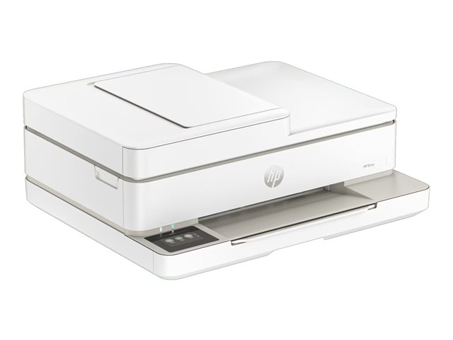 HP ENVY 6530e All-in-One - Multifunction printer - colour - ink-jet - 216 x 297 mm (original) - A4/Letter (media) - up to 8 ppm (copying) - up to 10 ppm (printing) - 100 sheets - Wi-Fi(ac), USB 2.0 - white