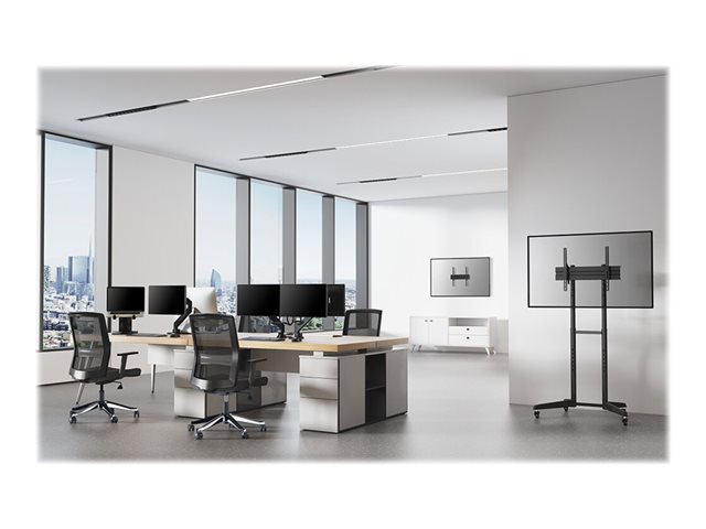 Neomounts FL50-540BL1 - Cart - for flat panel - black - screen size: 37\"-70\"
