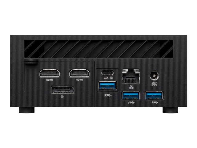 ASUS ExpertCenter PN53 BBR777HD - Barebone - mini PC 1 x Ryzen 7 7735H / up to 4.75 GHz - RAM 0 GB - Radeon 680M - Gigabit Ethernet, 2.5 Gigabit Ethernet, Bluetooth 5.2, IEEE 802.11ax (Wi-Fi 6E) - black