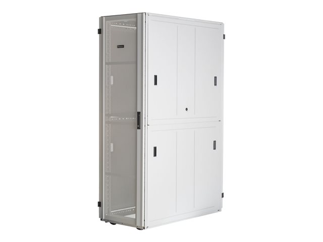 Panduit FlexFusion XGL Series - Rack cabinet - 800 x 1070 mm - white, RAL 9003 - 42U - 19\"