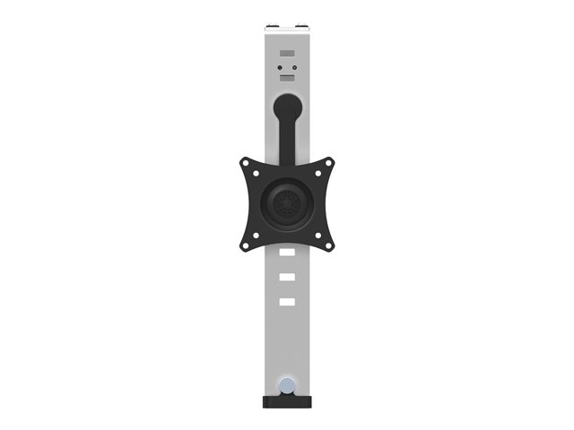 StarTech.com Cubicle Monitor Mount, Cubicle Wall Single Monitor Hanger, Up to 34\" VESA Mount Display, Height Adjustable Ergonomic Office Cubicle Hanging Flat Panel Hook & Clamp Bracket - Landscape/Portrait (ARMCBCLB) - Bracket - for Monitor - plastic, steel - silver - screen size: 17\"-34\" - mounting interface: VESA - wall-mountable