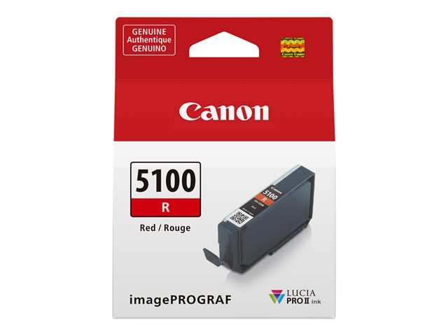 Ink/Red ink tank INK PFI-5100 R EUR