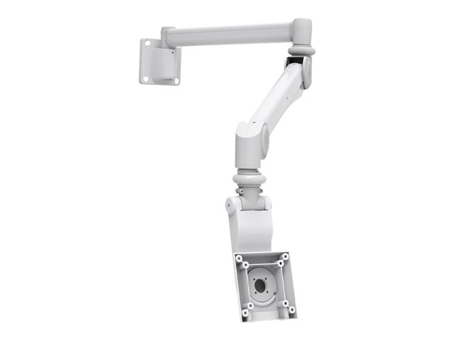 Compulocks VESA Medical Grade Extra Long Articulating Monitor Arm - Mounting kit (articulating arm) - for LCD display / tablet - medical - white - wall-mountable - for P/N: UCLGVWMB