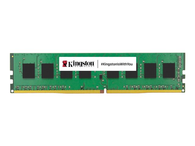 Kingston ValueRAM - DDR4 - module - 8 GB - DIMM 288-pin - 3200 MHz / PC4-25600 - CL22 - 1.2 V - unbuffered - non-ECC