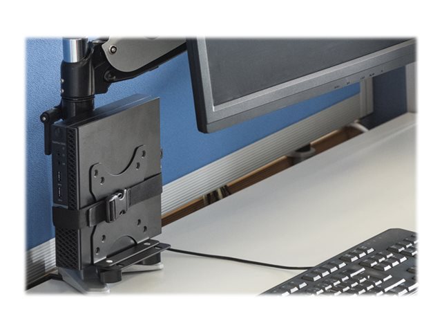 MULTIFUNCTION MINI DESK PC HOLDER FOR TABLE CLAMP OR BETWEEN VESA MOUNT VESA 75X75 100X100