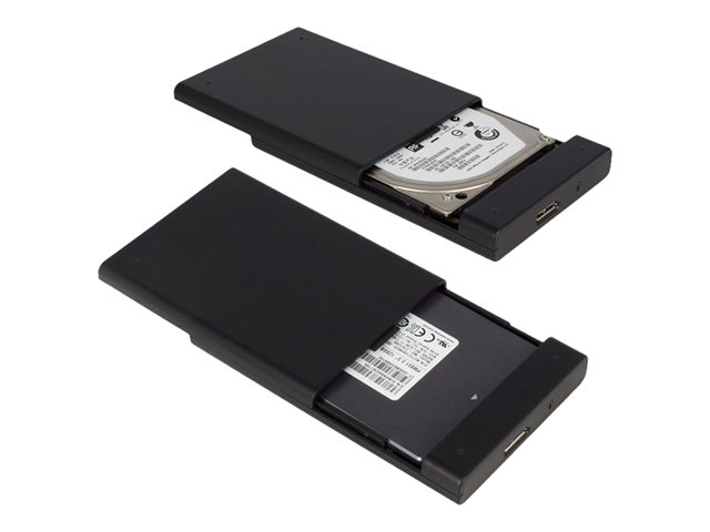 Storage enclosure - 2.5\" - SATA 6Gb/s - USB 3.2 (Gen 1) - zwart