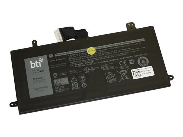 BTI 3C Battery Latitude 5285 OEM: 1WND8 01WND8 JT90P