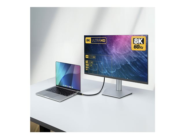 StarTech.com - Ultra High Speed - HDMI cable - HDMI male to HDMI male - shielded - black - passive, 4K120Hz support, 8K60Hz (7680 x 4320) support