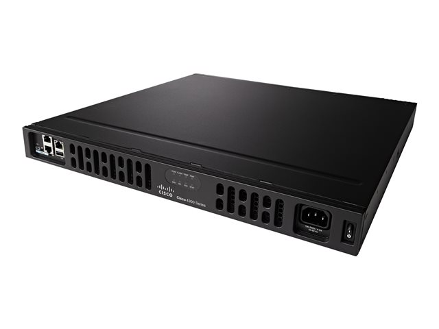 Cisco Integrated Services Router 4331 - Security Bundle - router 1GbE - WAN ports: 3 - rack-mountable - refurbished