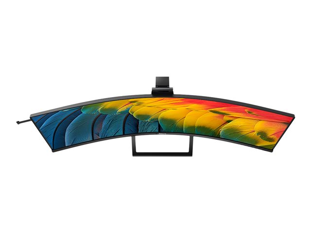Philips 45B1U6900CH - 6000 Series - LED monitor - curved - 45\" (44.5\" viewable) - 5120 x 1440 Dual Quad HD @ 75 Hz - VA - 450 cd/m² - 3000:1 - DisplayHDR 400 - 4 ms - 2xHDMI, DisplayPort, 2xUSB-C - speakers - black