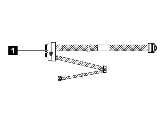 Lenovo - Storage cable kit - for M.2 NVMe 2-Bay RAID