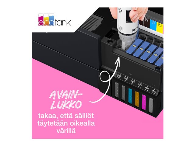 Epson 114 - 70 ml - black - original - ink refill - for EcoTank ET-8500, ET-8550