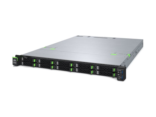 Fujitsu PRIMERGY RX1330 M6 - Server - rack-mountable 1U - Xeon up to - no HDD - Gigabit Ethernet - no OS - monitor: none