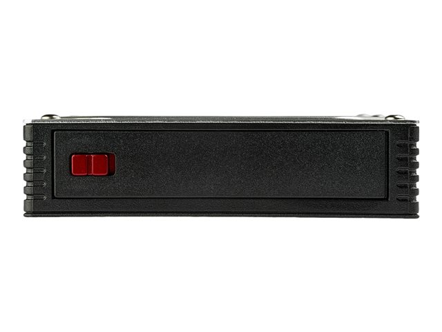 StarTech.com 2.5 to 3.5 Hard Drive Adapter - For SATA and SAS SSDs/HDDs - SSD Enclosure - HDD Enclosure - Internal Hard Drive Enclosure (25SATSAS35HD) - Storage enclosure - 2.5\" - SATA 6Gb/s / SAS 6Gb/s - SAS 6Gb/s, SATA 6Gb/s - black, silver
