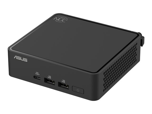 ASUS NUC 15 Pro Slim Kit RNUC15CRKC700002 - Barebone - mini PC 1 x Core 7 240H / up to 5.2 GHz - RAM 0 GB - Intel Graphics - Gigabit Ethernet, 2.5 Gigabit Ethernet, IEEE 802.11ax (Wi-Fi 6), Bluetooth 5.4, IEEE 802.11be (Wi-Fi 7) - black