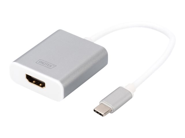 USB TYPE-C 4K HDMI ADAPTER 20CM CABLE LENGTH ALUMINIUM HOUSING CHIPSET: AG9310